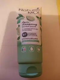 NATURÉ MOI  - Après-shampooing extra doux à l'amande douce bio de Provence
