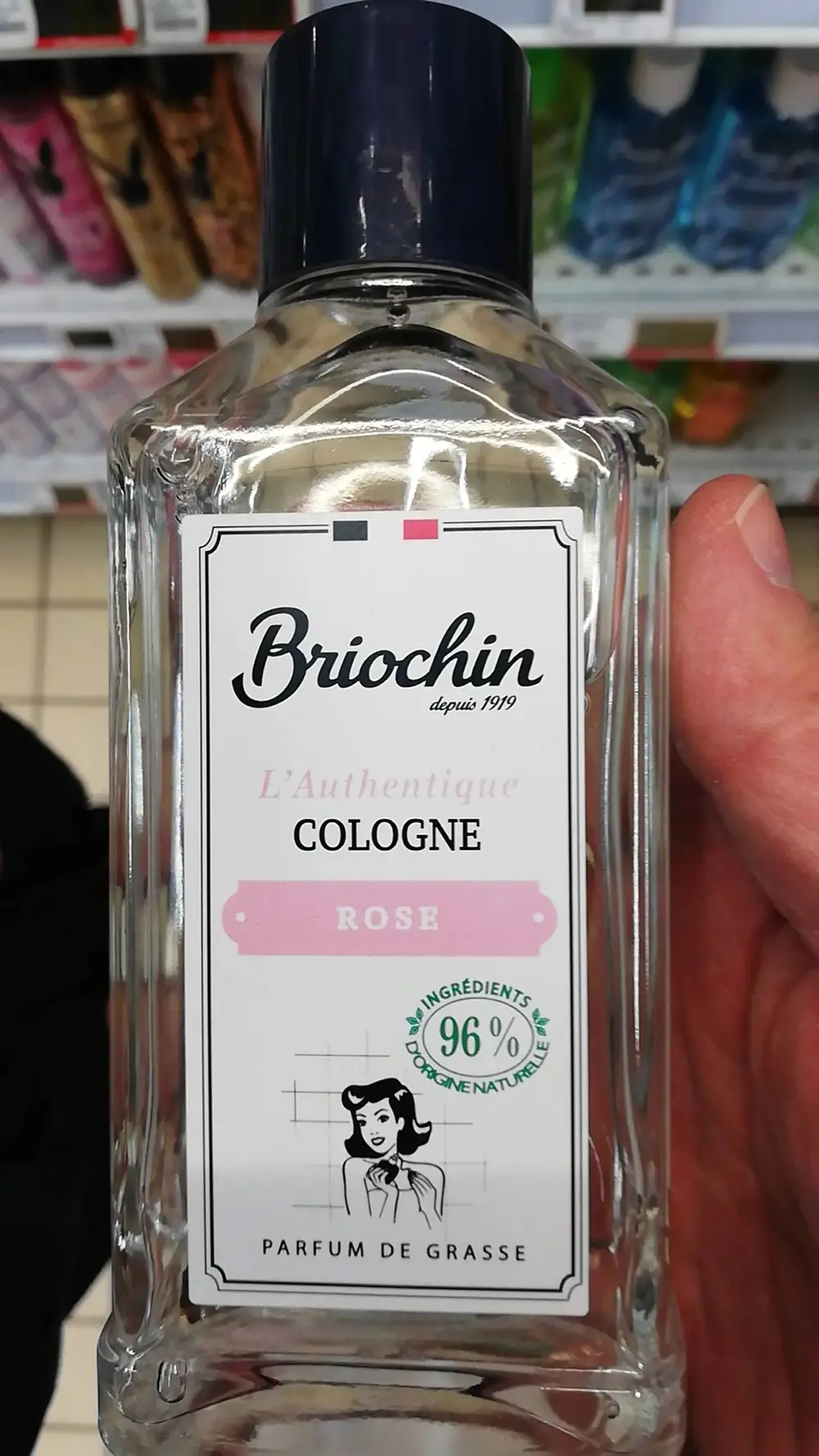 BRIOCHIN - L'authentique - Cologne à la rose