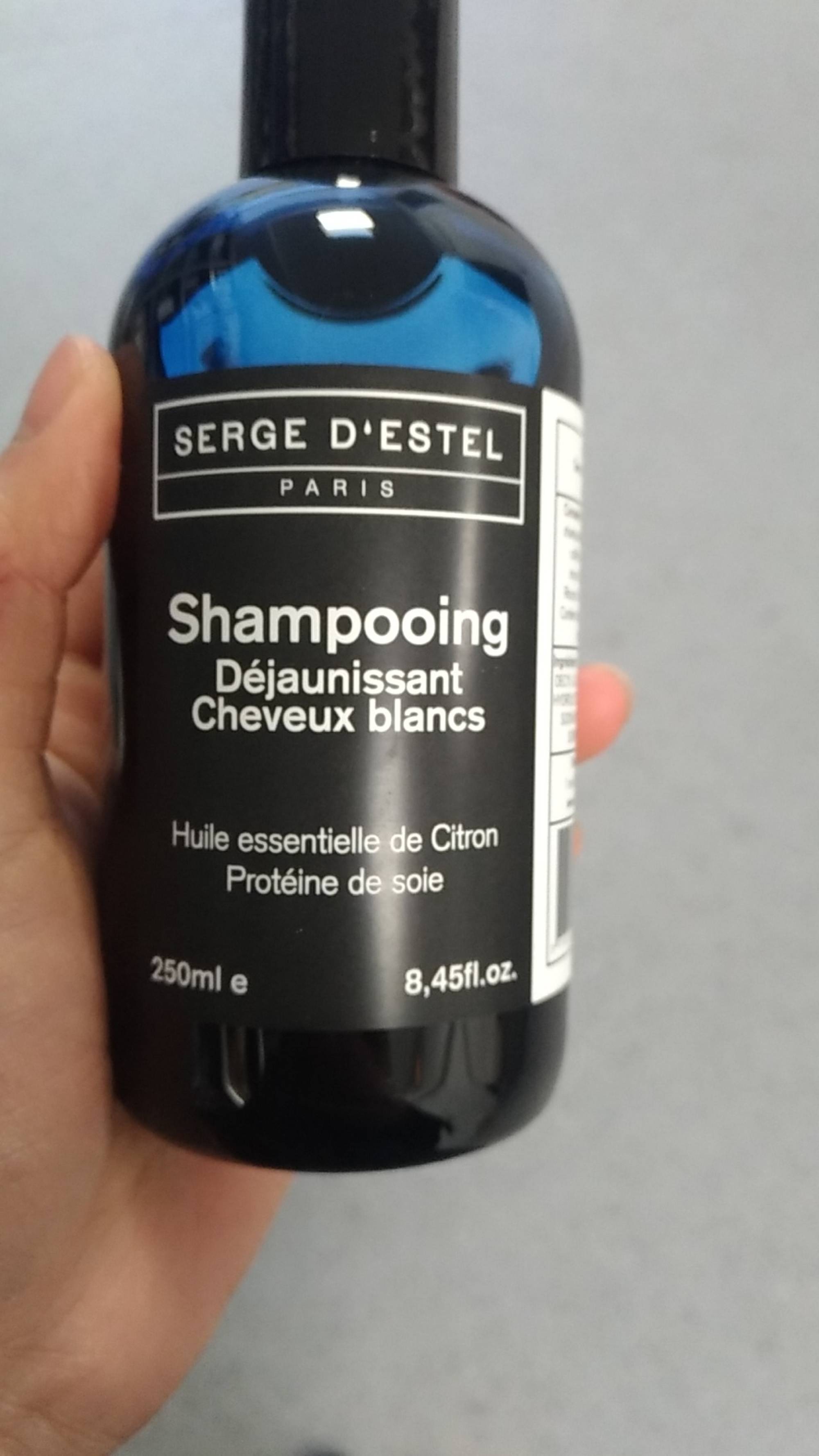 SERGE D'ESTEL - Shampooing déjaunissant cheveux blancs