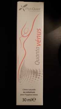 PHYTOQUANT - Quanta vénus - Crème naturelle au colostrum pour l'hygiène intime