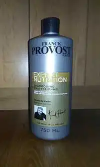 FRANCK PROVOST - Expert nutrition - Shampoing professionnel