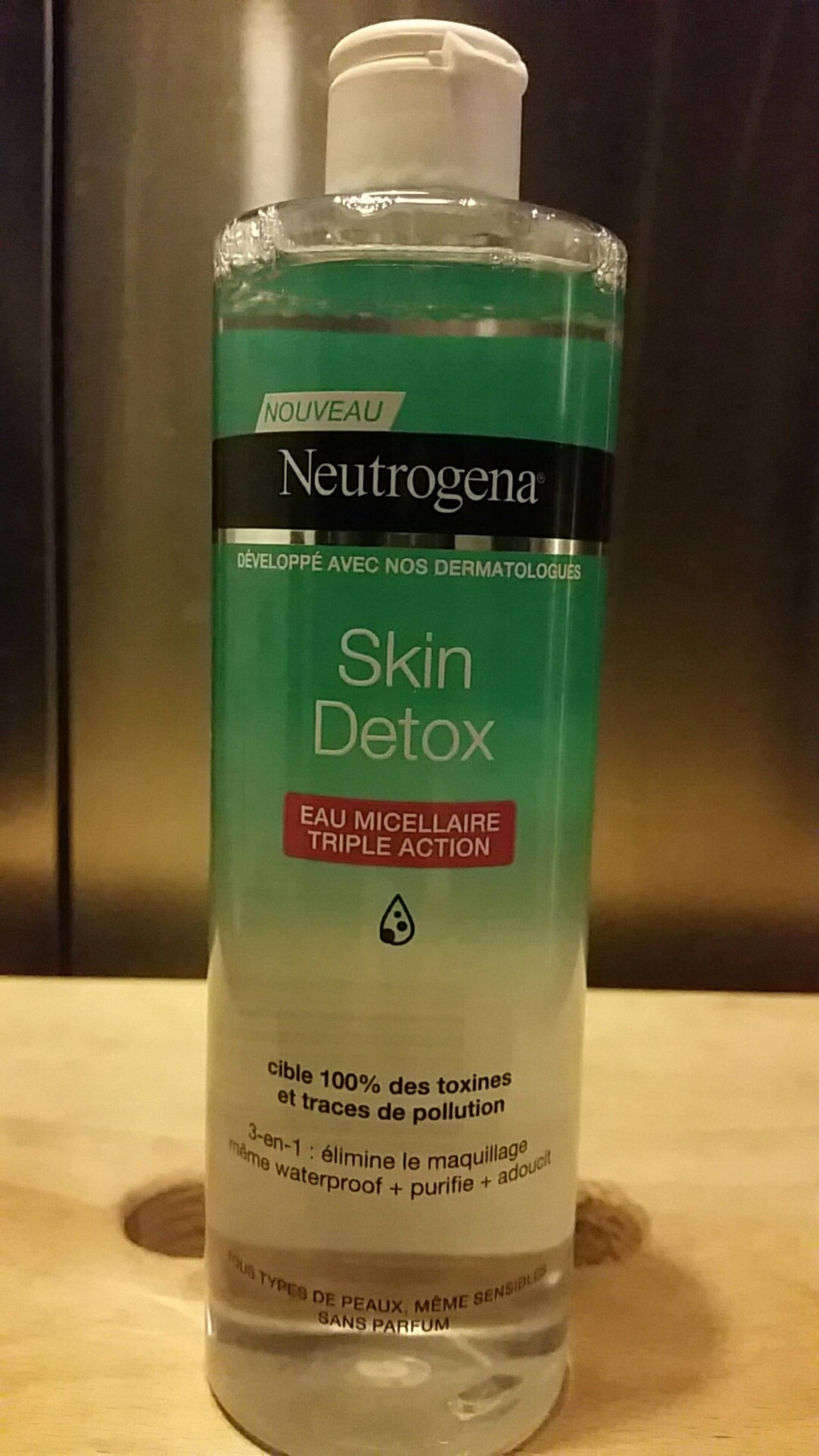 NEUTROGENA - Skin detox - Eau micellaire triple action 3 en 1