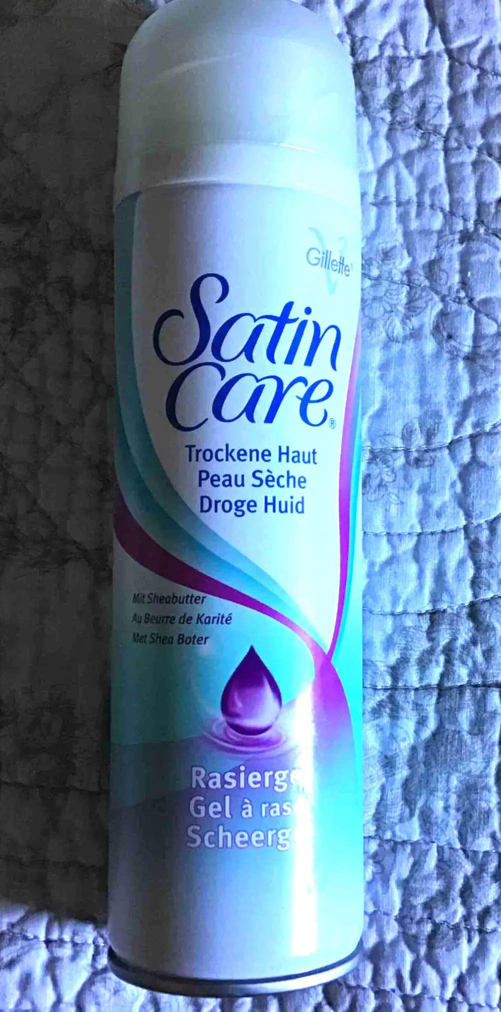 GILLETTE - Satin care - Gel à raser