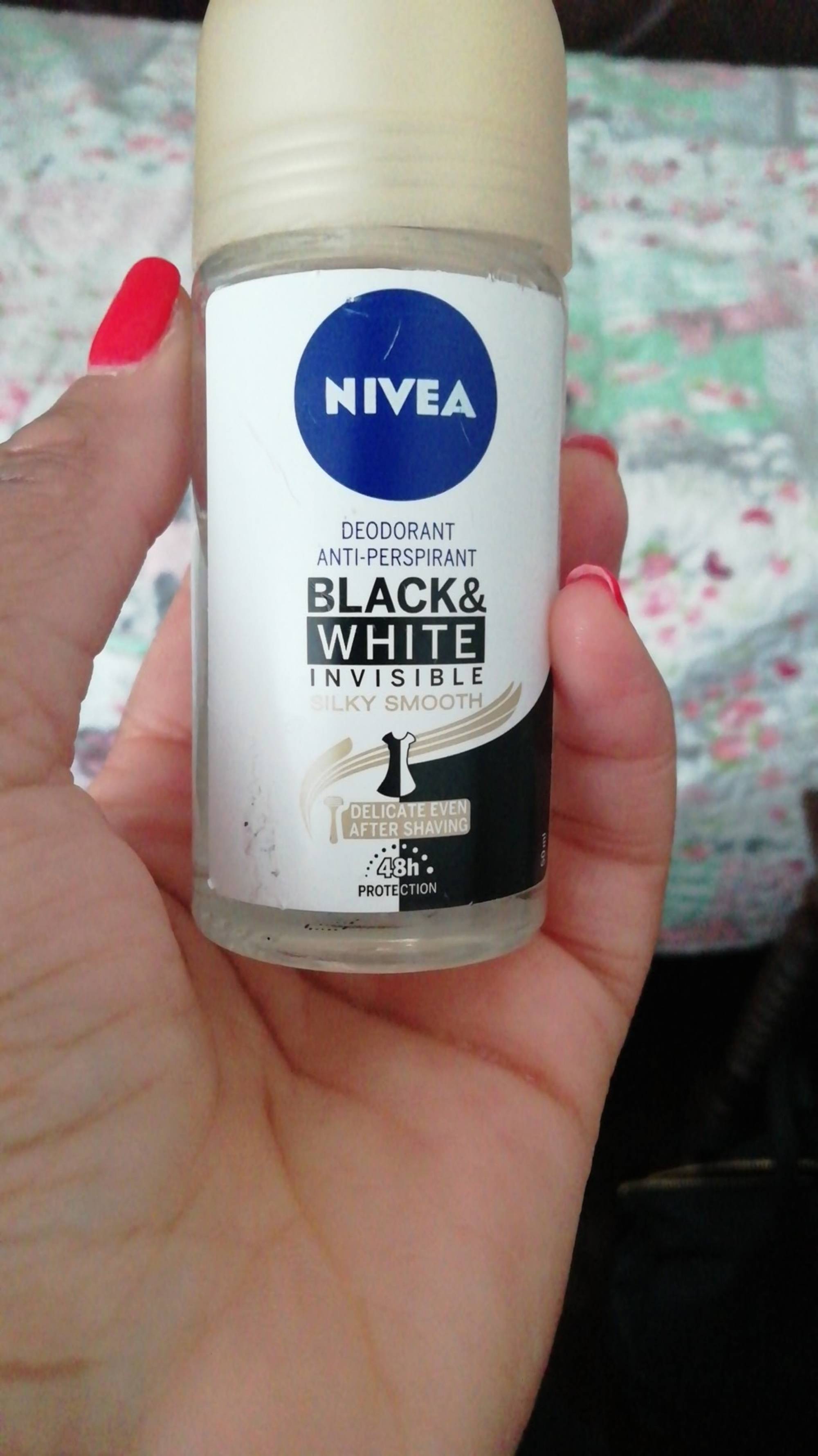 NIVEA - Black & white invisible silky smooth - Déodorant 48h