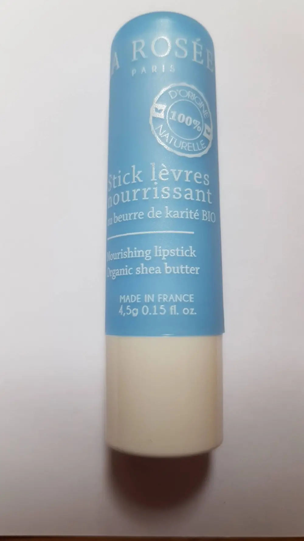 LA ROSÉE - Stick lèvres nourrissant au beurre de karité bio