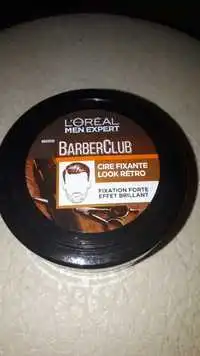 L'ORÉAL PARIS - Men expert barberclub - Cire fixante look rétro