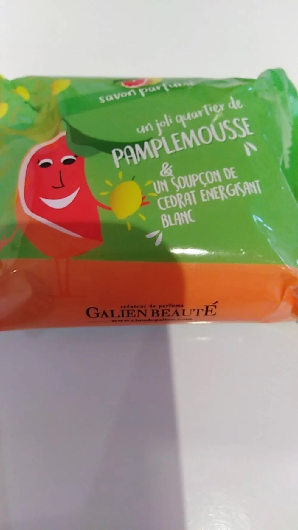 GALIEN BEAUTÉ - Un joli quartier de pamplemousse - Savon parfumé