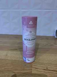 BEN & ANNA - Sensitive - Japanese cherry blossom - Natural deodorant