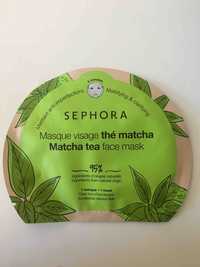 SEPHORA - Masque visage thé matcha