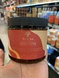 AS I AM - Restore & repair - Crème souflée jamaican black castor oil