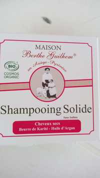 MAISON BERTHE GUILHEM - Shampooing solide cheveux secs
