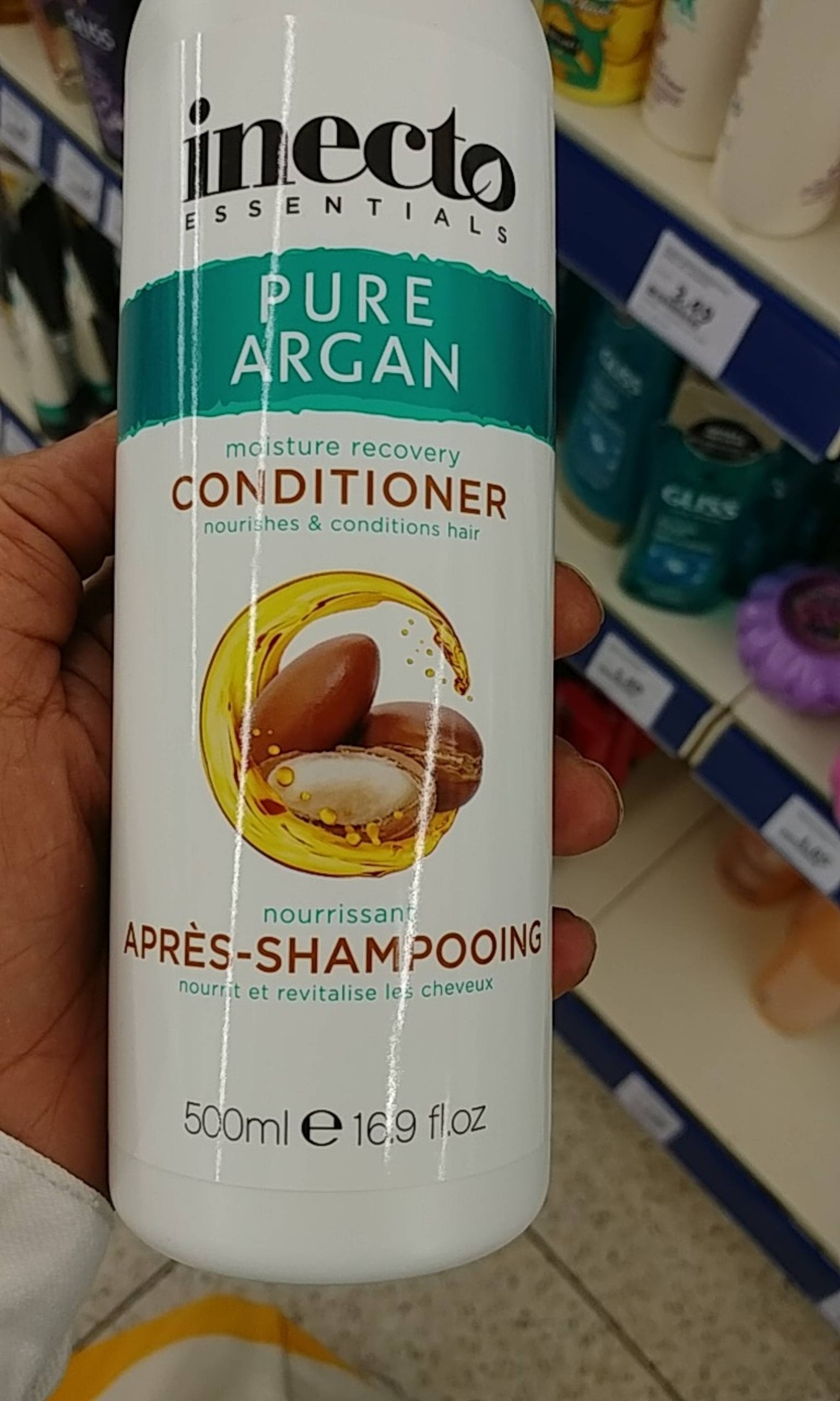 INECTO - Pure argan - Après-shampooing nourrissant