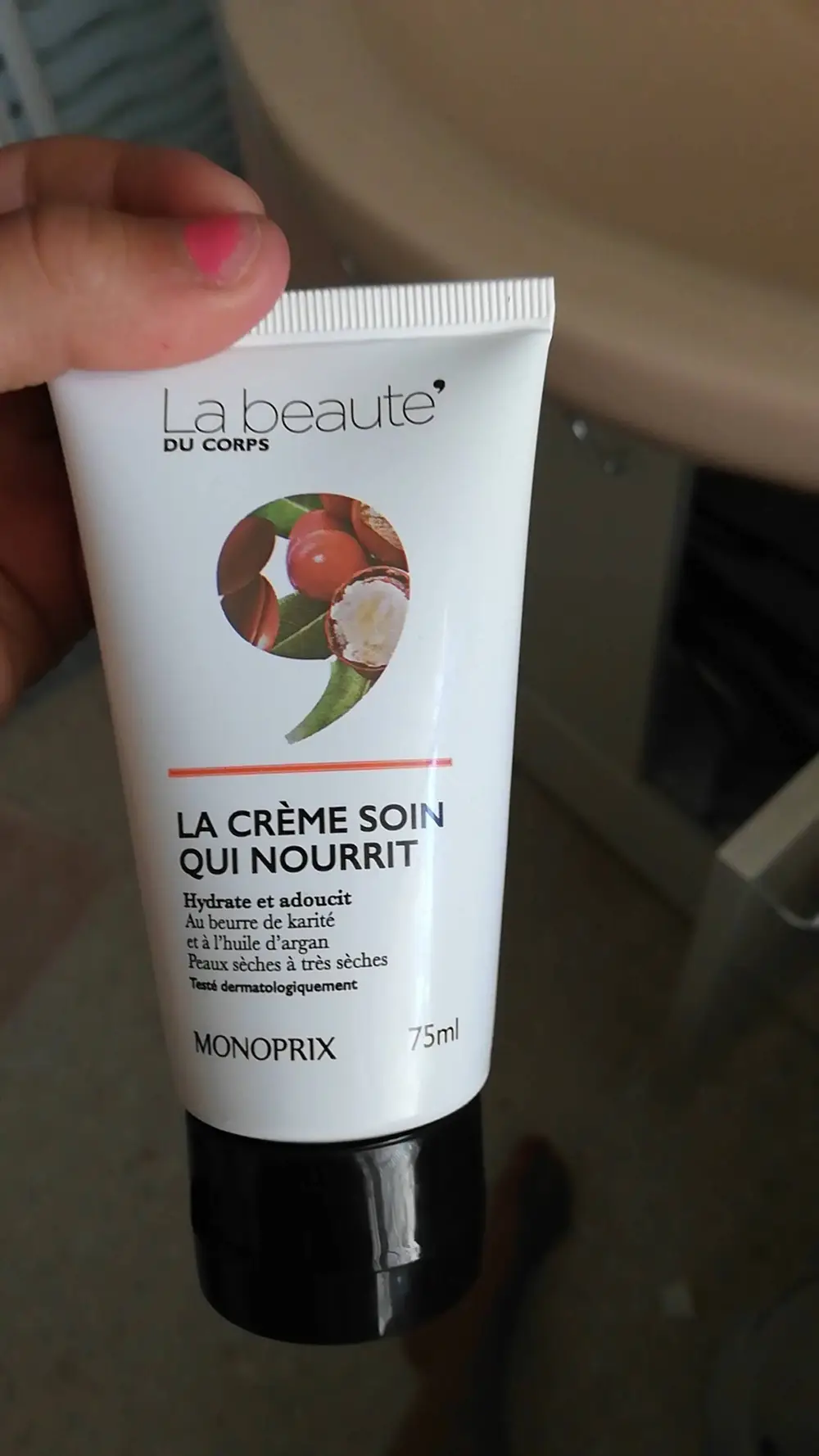 MONOPRIX - La beauté' du corps - La crème soin qui nourrit