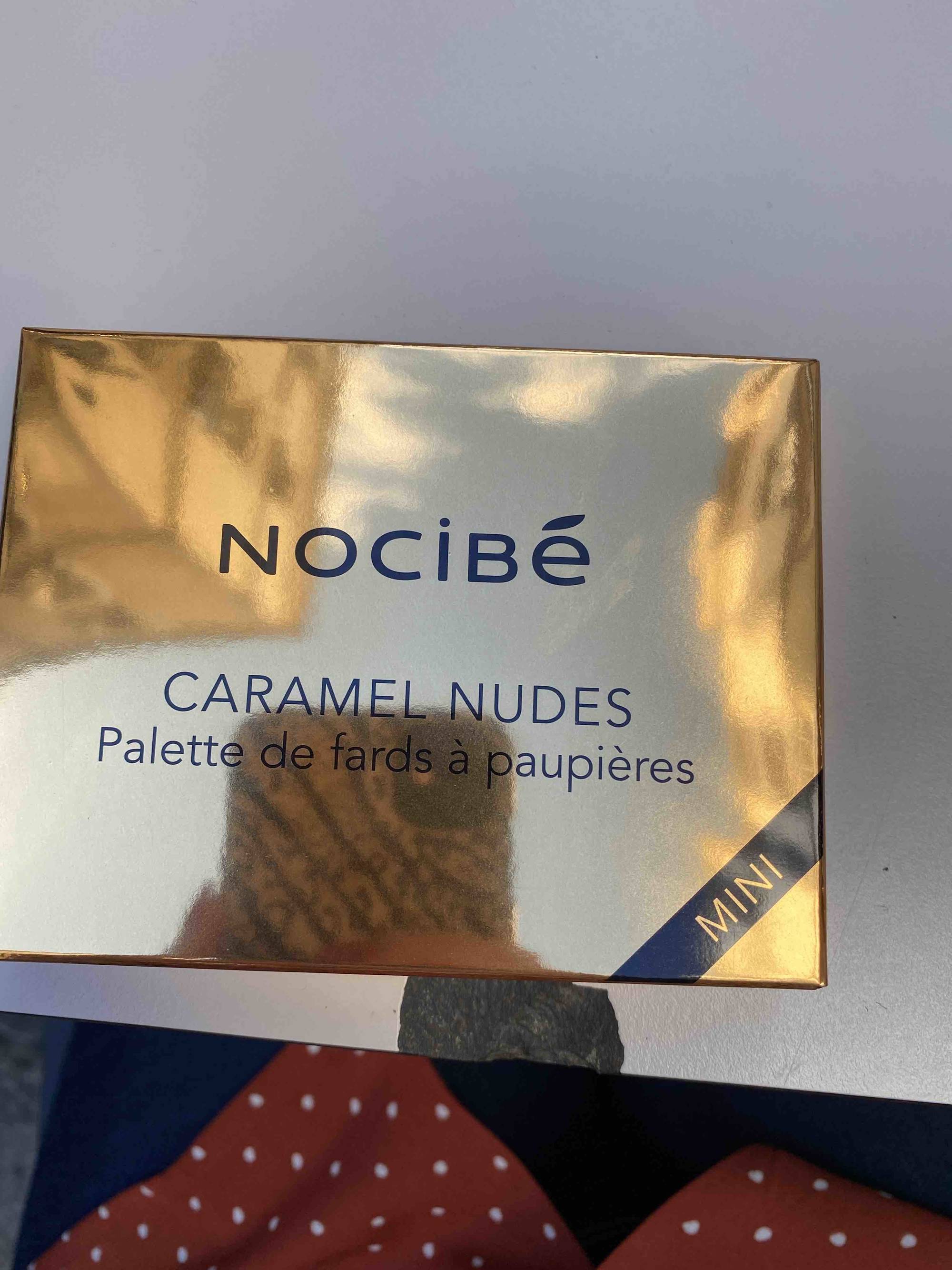 NOCIBÉ - Caramel nudes - Mini palette de fards à paupières