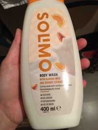 SOLIMO - Body wash with almond milk and orange extract