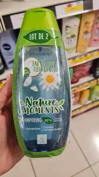 SCHWARZKOPF - Nature moments - Shampooing eau de coco & fleur de lotus