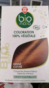 MARQUE REPÈRE - Bio naïa - Coloration 100 % végétale henné cuivré