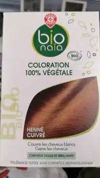 MARQUE REPÈRE - Bio naïa - Coloration 100 % végétale henné cuivré