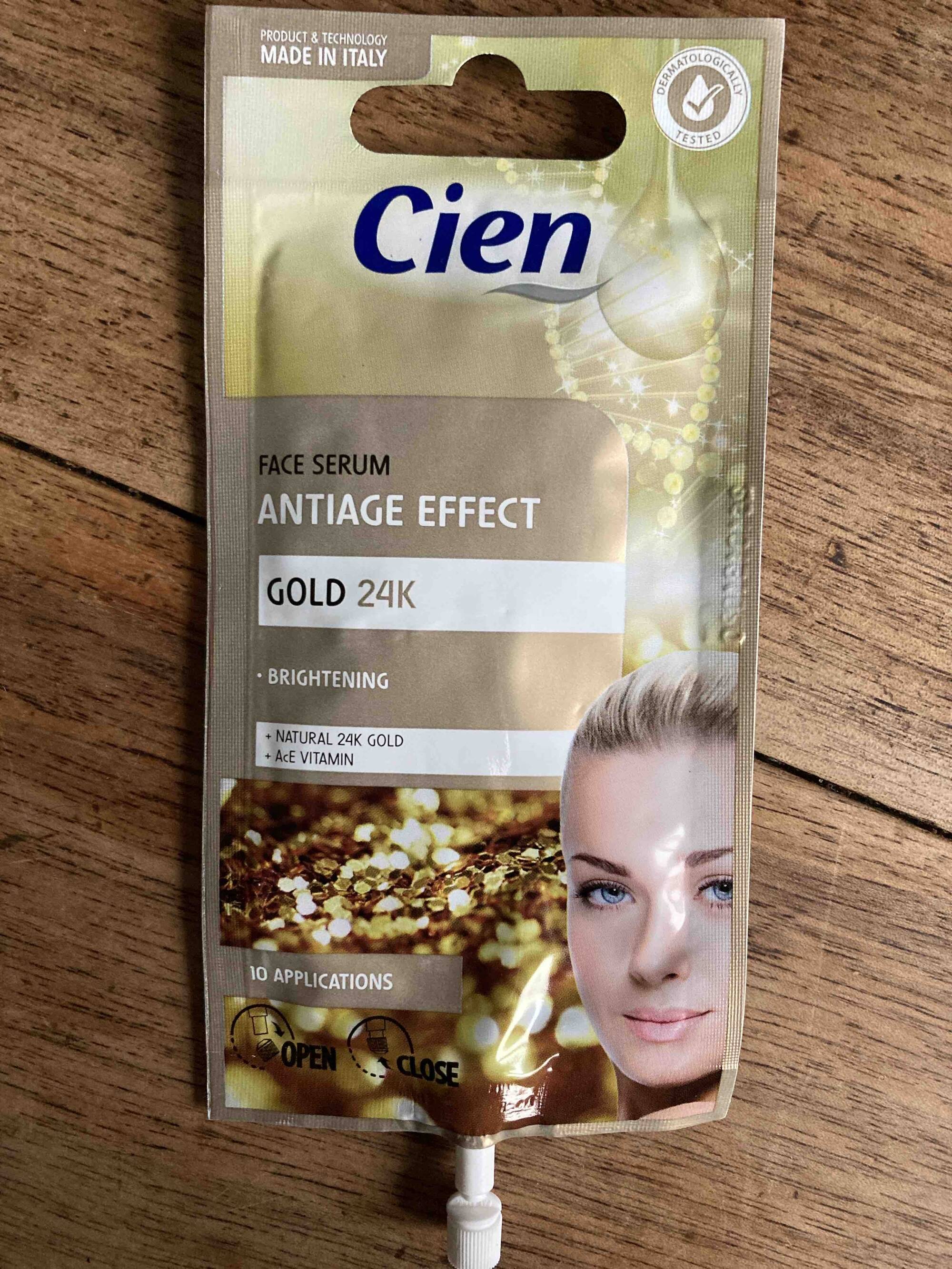 CIEN - Face serum antiage effect gold 24k