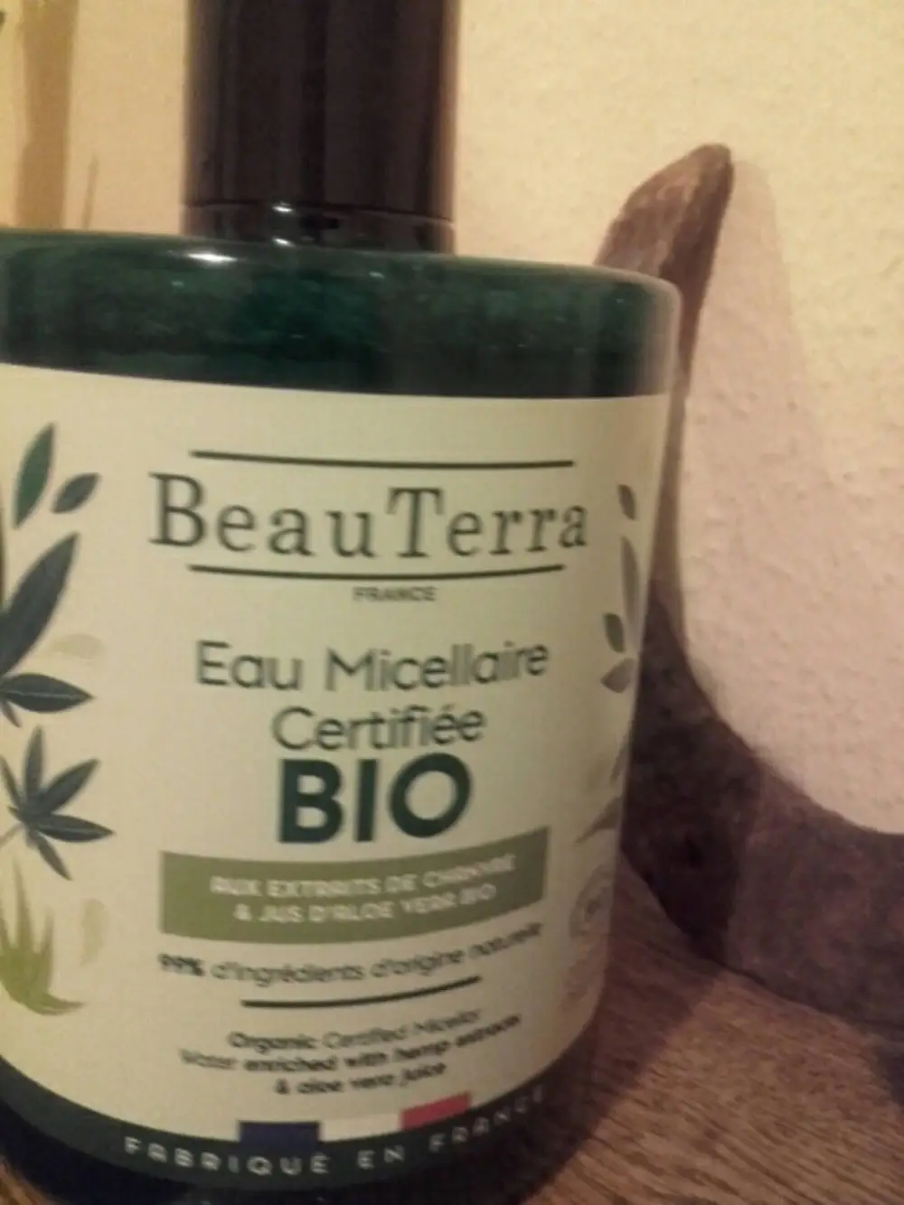 BEAUTERRA - Eau micellaire certifiée Bio