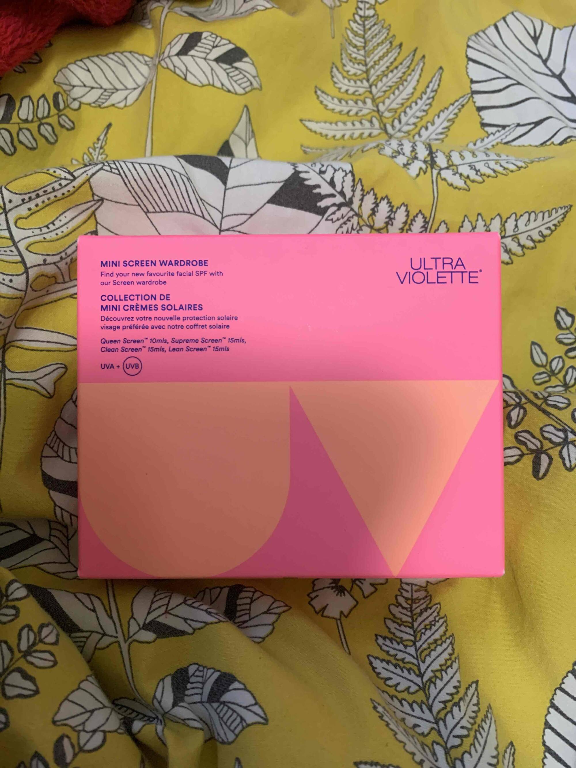 ULTRA VIOLETTE - Collection de mini crèmes solaires
