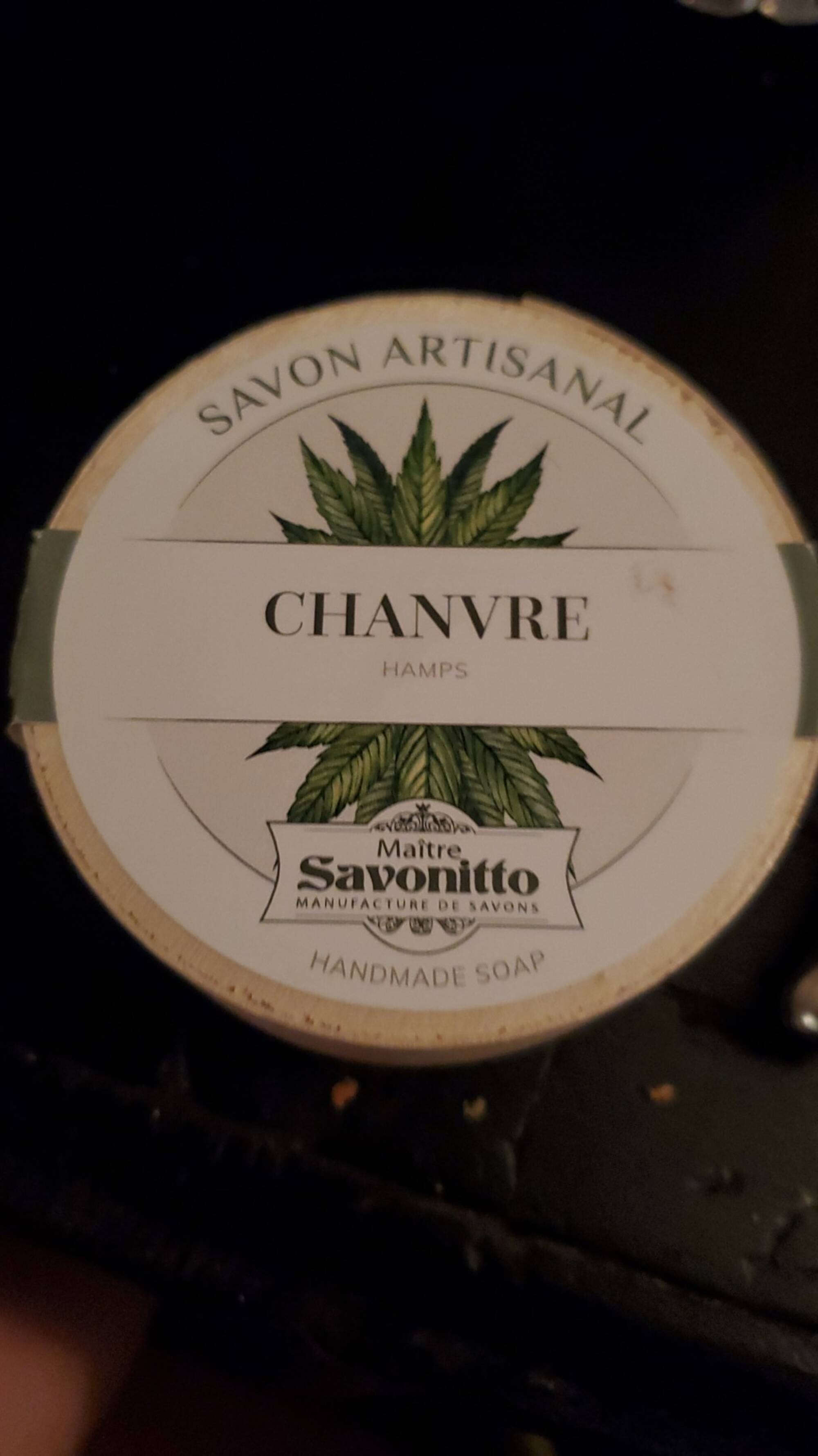 MAÎTRE SAVONITTO - Savon artisanal chanvre