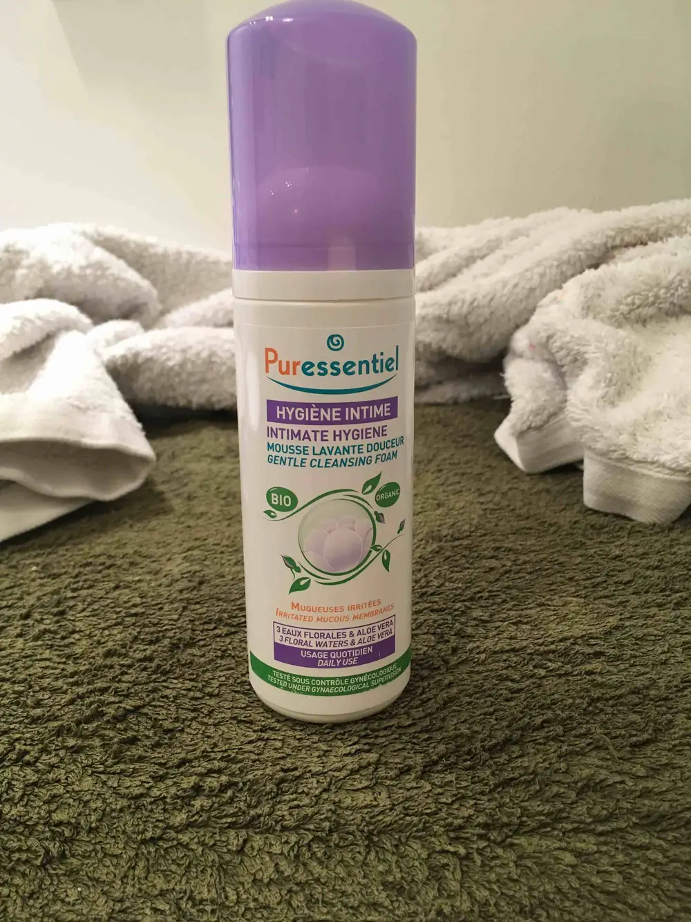 PURESSENTIEL - Hygiène intime - Mousse lavante douceur