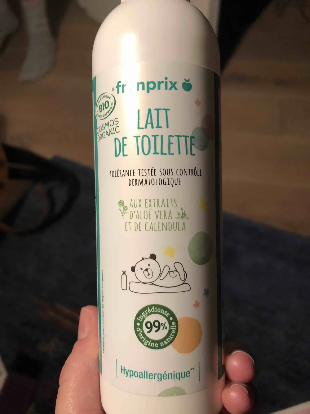 FRANPRIX - Lait de toilette bio