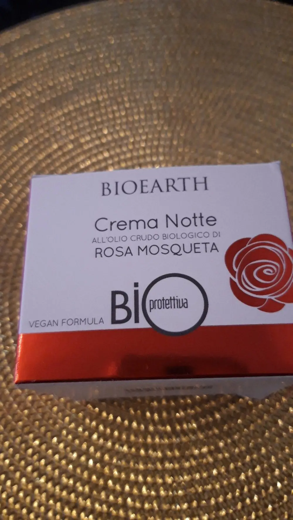 BIOEARTH - Crema notte - Rosa mosqueta bio