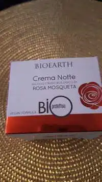 BIOEARTH - Crema notte - Rosa mosqueta bio
