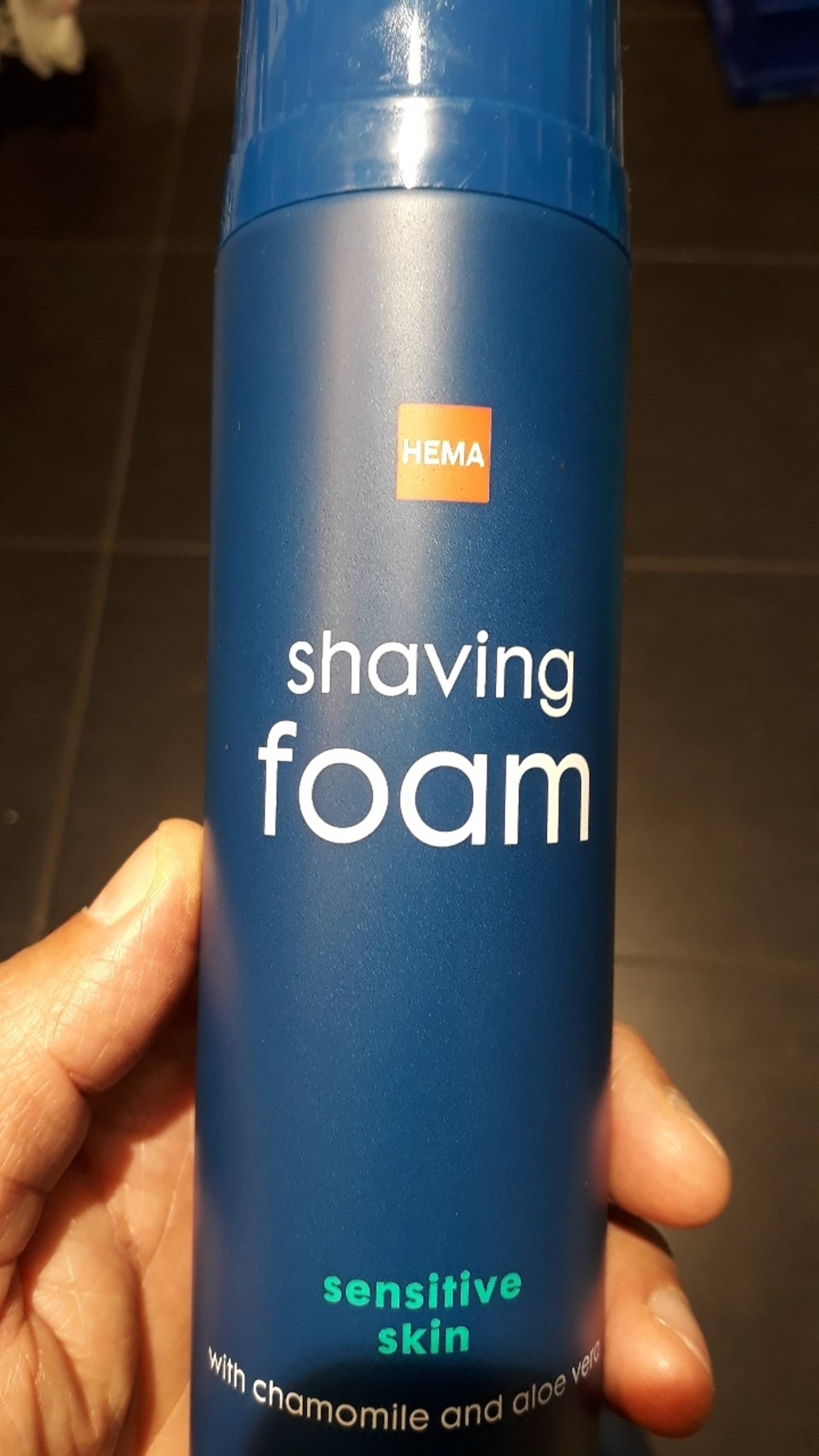 HEMA - Shaving foam with chamomile and aloe vera