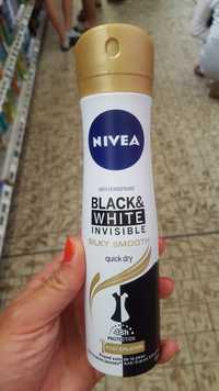NIVEA - Black & white Invisible - Anti-transpirant silky smooth 48h