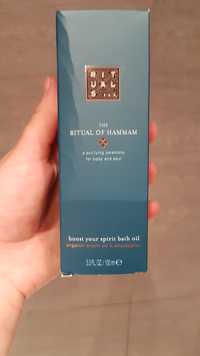 RITUALS - The ritual of hammam - Boost your spirit bath oil
