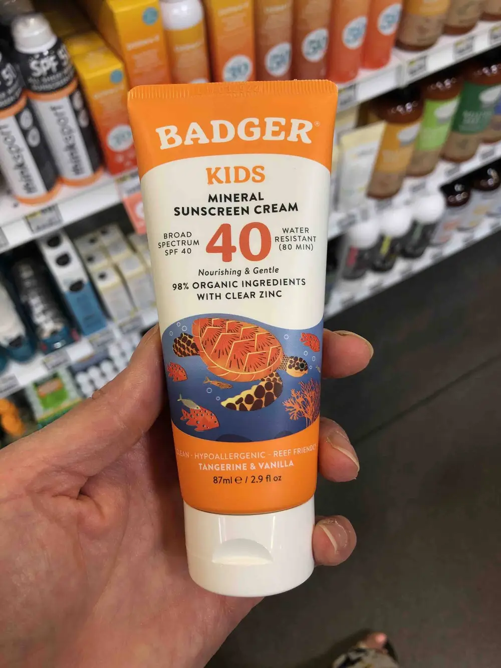 BADGER - Kids mineral sunscreen cram