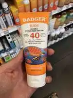 BADGER - Kids mineral sunscreen cram