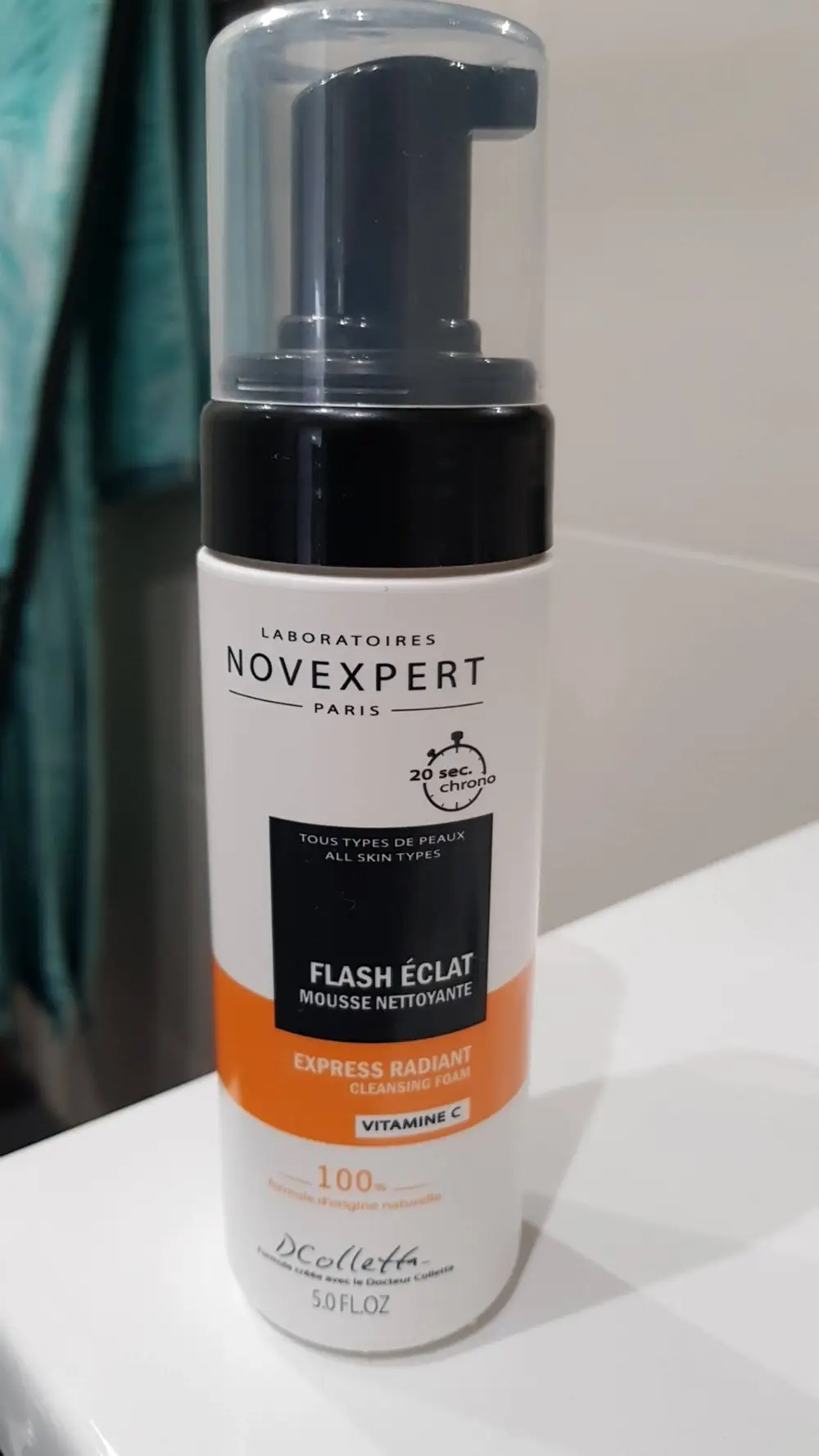 NOVEXPERT - Flash éclat - Mousse nettoyante