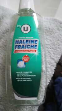 BY U - Haleine fraîche - Bain de bouche