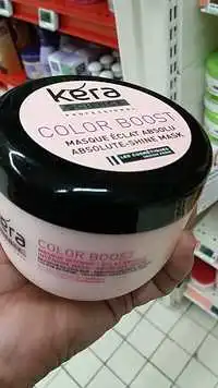 LES COSMÉTIQUES DESIGN PARIS - Kéra science color boost - Masque éclat absolu