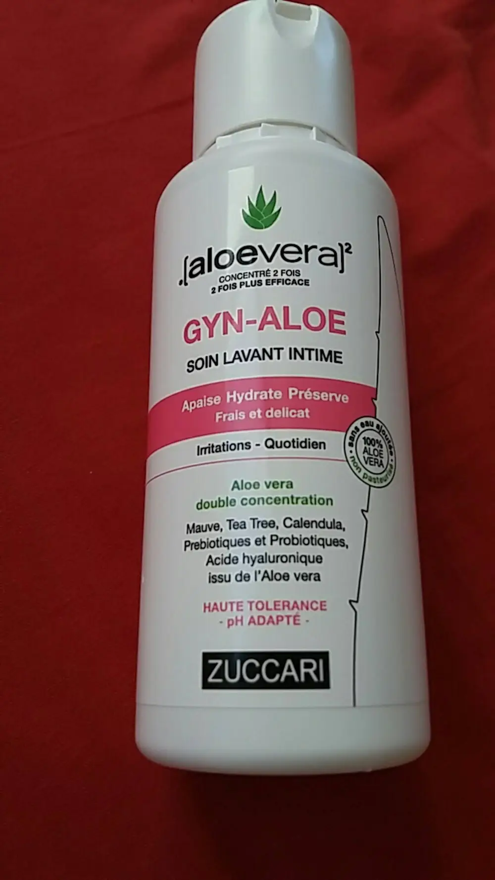 ZUCCARI - Gyn-aloe - Soin lavant intime