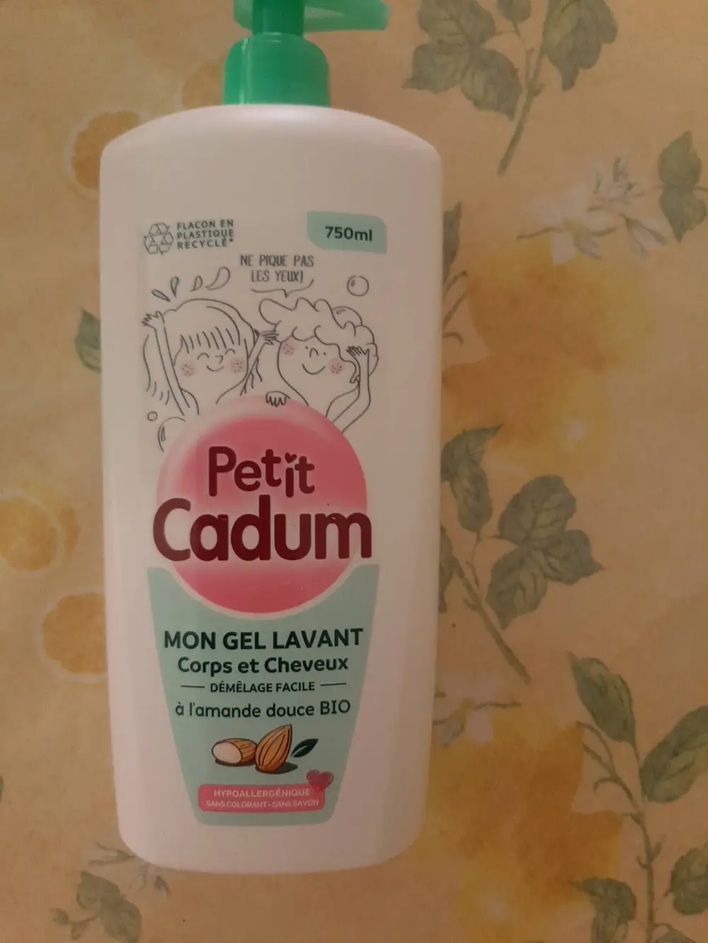 CADUM - Petit - Mon gel lavant à l'amande douce Bio