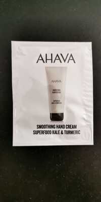 AHAVA - Superfood kale & Turmeric - Smoothing hand cream