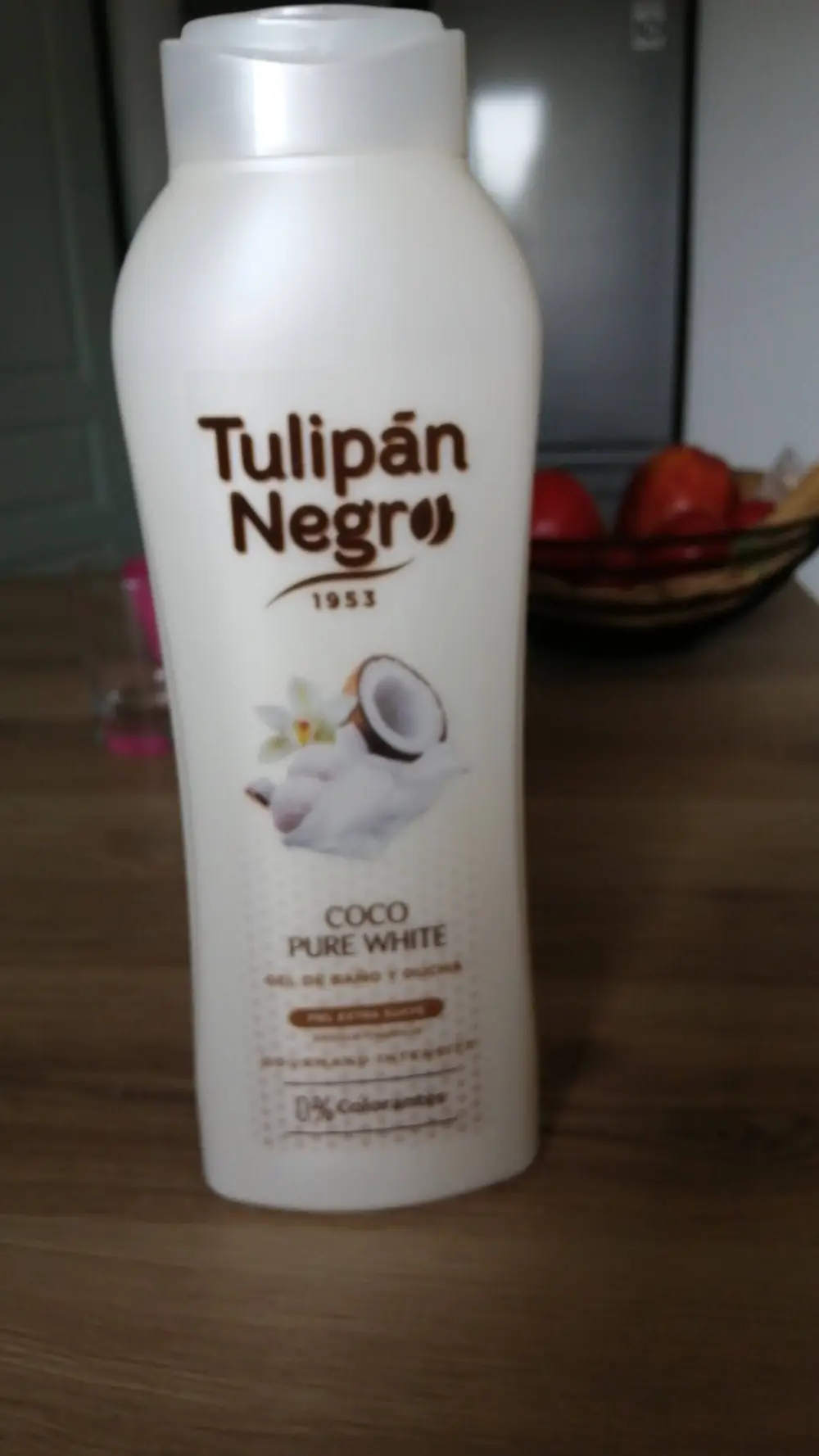 TULIPÁN NEGRO - Coco pure white - Gel de baño y ducha