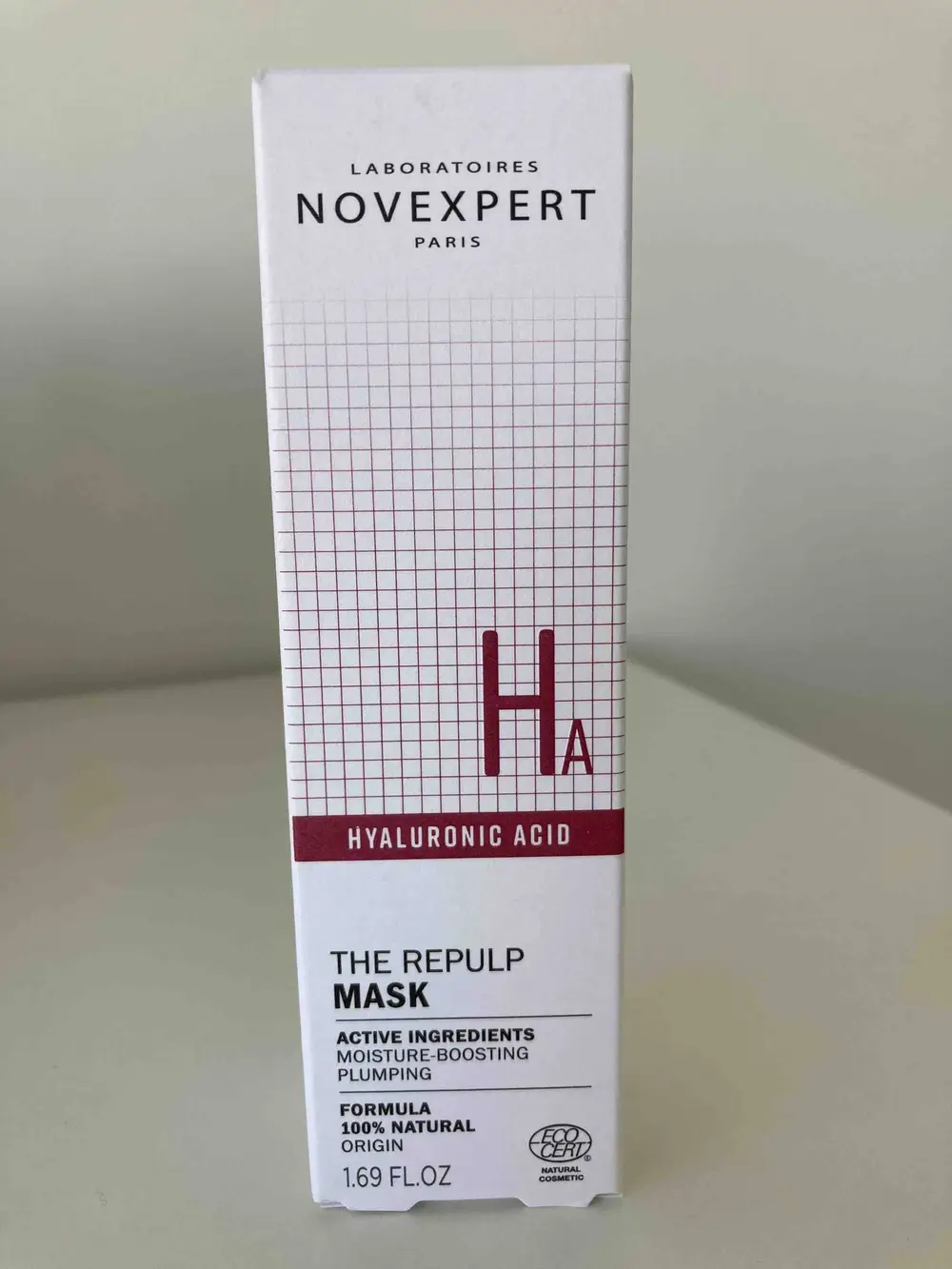 NOVEXPERT - Hyaluronic acid - The repulp mask