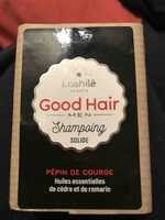 LASHILÉ BEAUTY - Good hair men - Shampoing solide au pépin de courge
