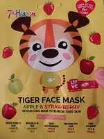 7TH HEAVEN - Tiger face mask apple & strawberry