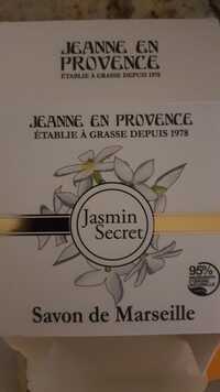 JEANNE EN PROVENCE - Jasmin Secret - Savon de Marseille