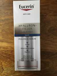 EUCERIN - Hyaluron-Filler - Anti-âge peeling & serum nuit 