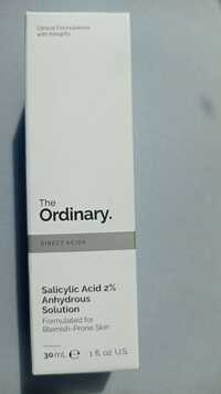 THE ORDINARY - Salicylic acid 2% anhydrous solution 