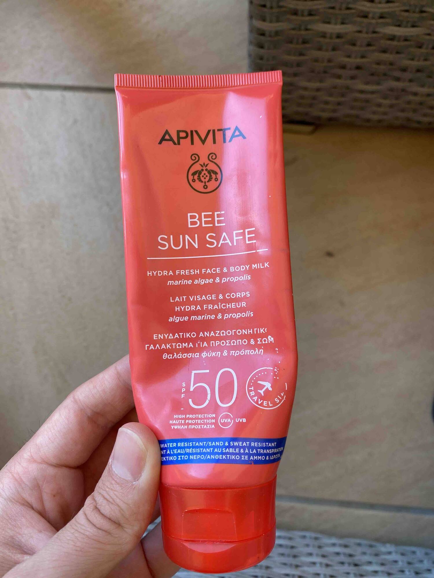 APIVITA - Bee sun safe - Lait visage & corps SPF 50