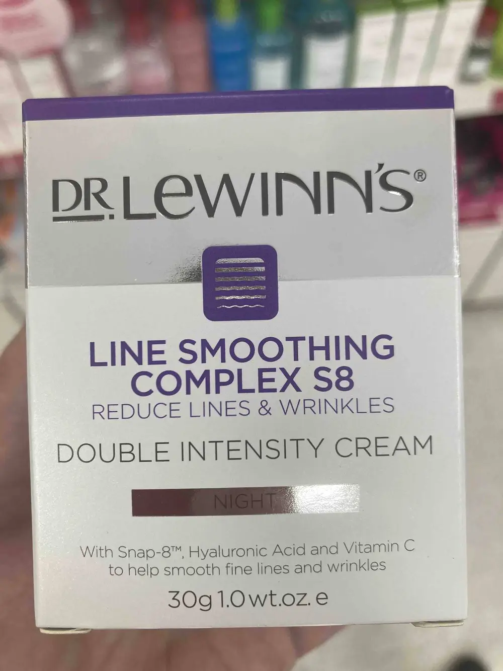 DR LEWINN'S - Line smoothing complex S8 - Double intensity cream